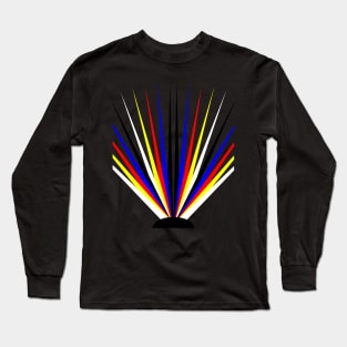 colored fan Long Sleeve T-Shirt